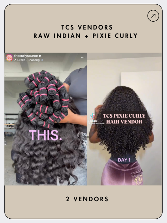 THE CURLY SOURCE VENDOR BUNDLE