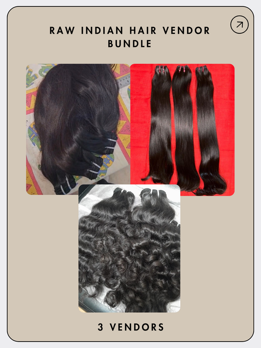 Raw Indian Hair Vendor Bundle