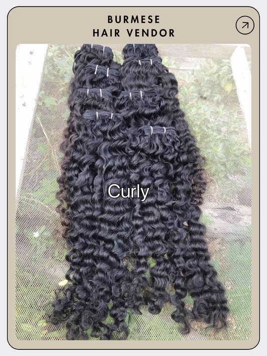 Raw Burmese Hair Vendor