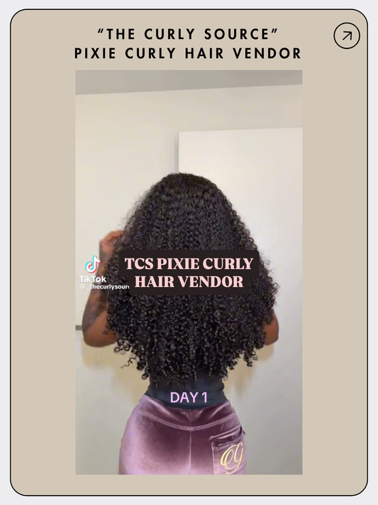 "The Curly Source" Pixie Curly Hair Vendor