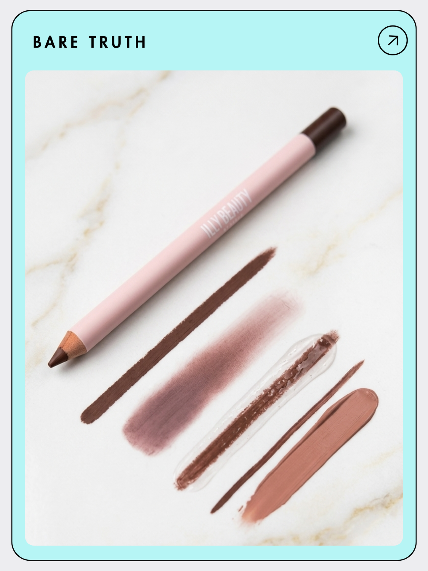 "BARE TRUTH" Cream Lip Liner